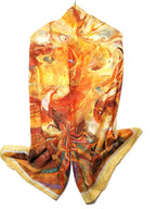 Shanlin Elegant Semi-Transparent Jacquard Scarf – Soft Lightweight Wrap for Formal Events, 70x180cm