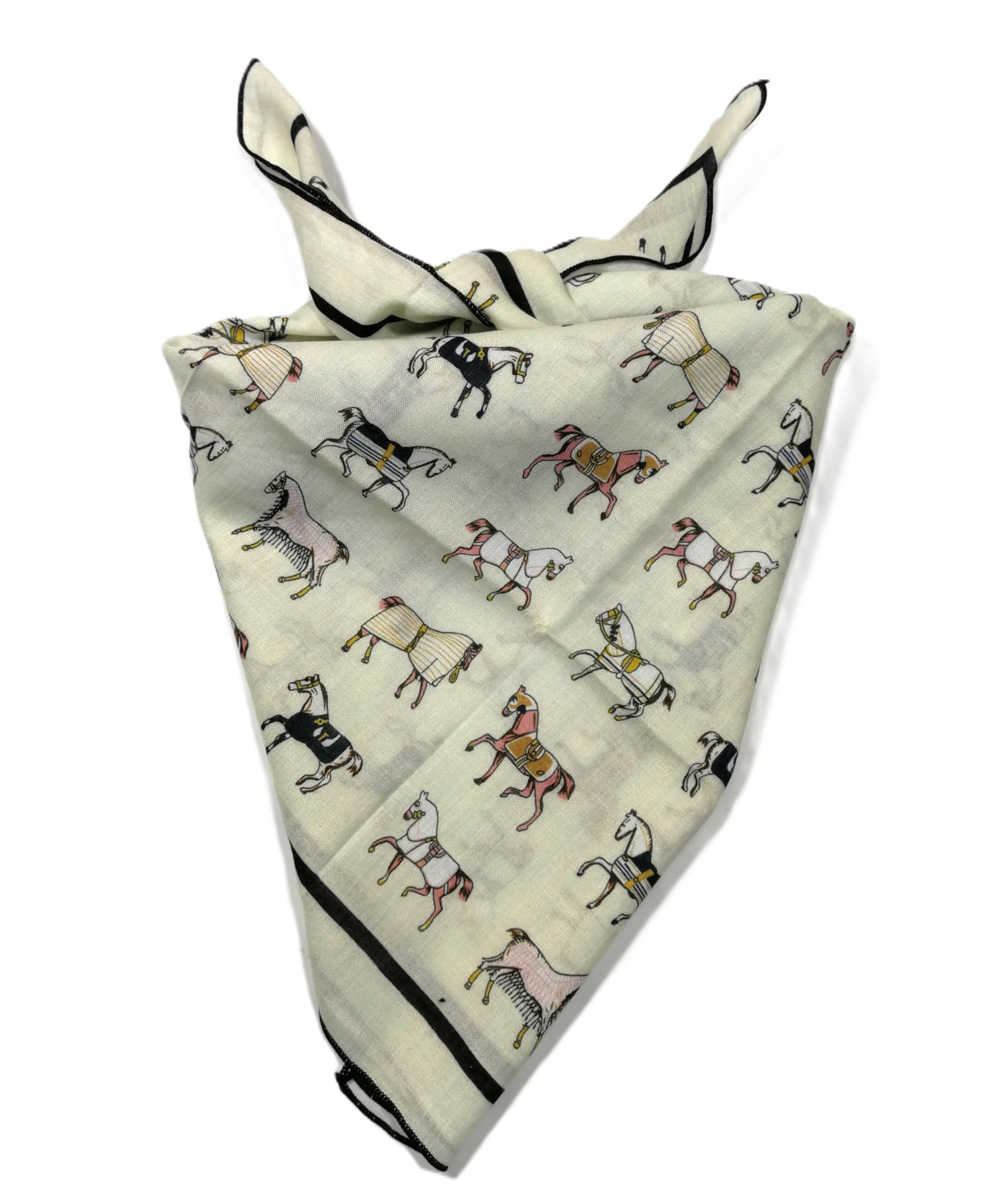 Shanlin Unisex Floral Cotton Square Scarf Bandanas 22x22 inch