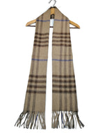 Shanlin 100% Australian Merino Wool Plaid Scarf for Men & Women – Soft, Warm, Lightweight Winter Wrap with Fringe