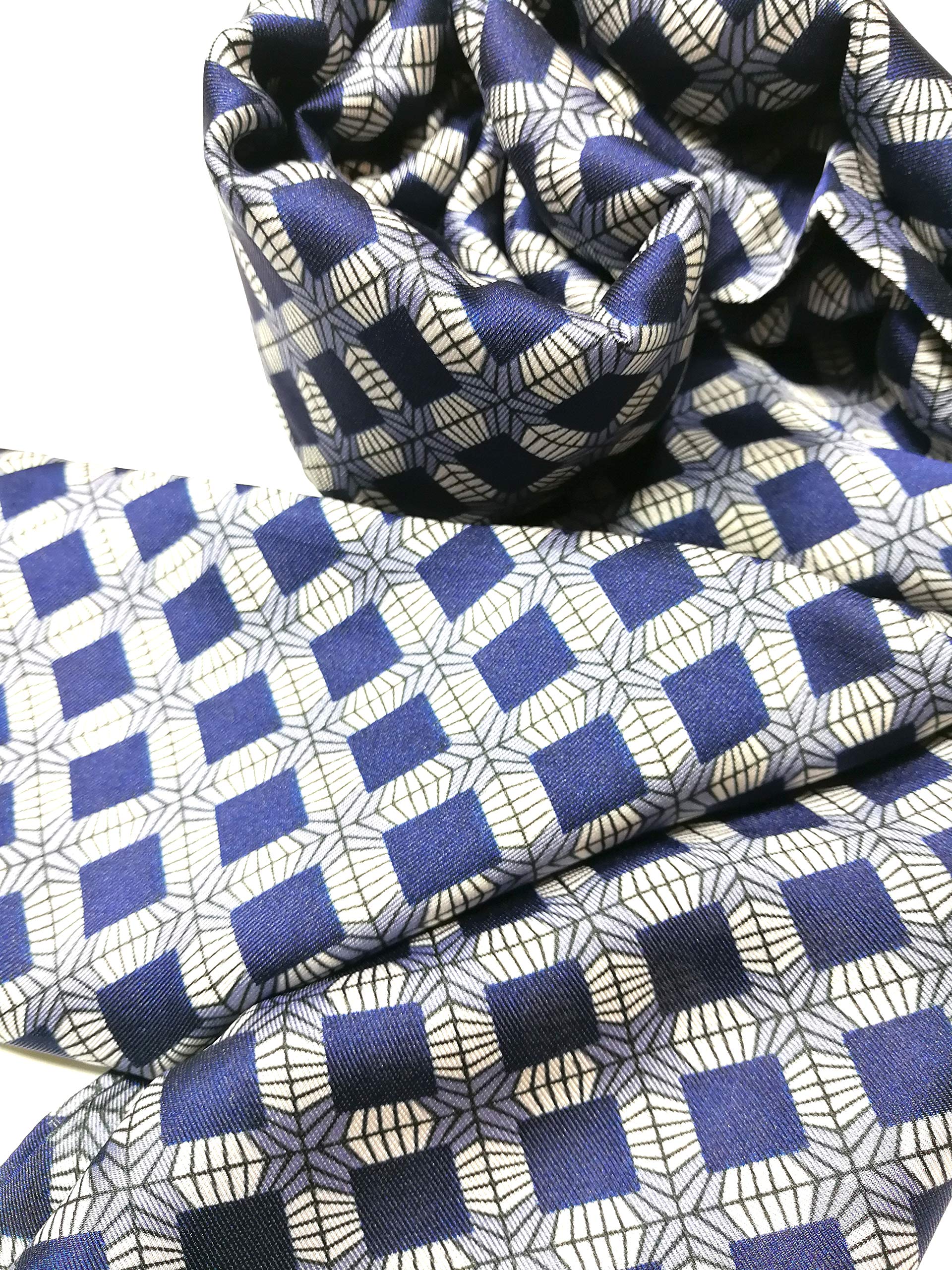 Shanlin Silk Feel Double-Layered Scarves for Men in Gift Box