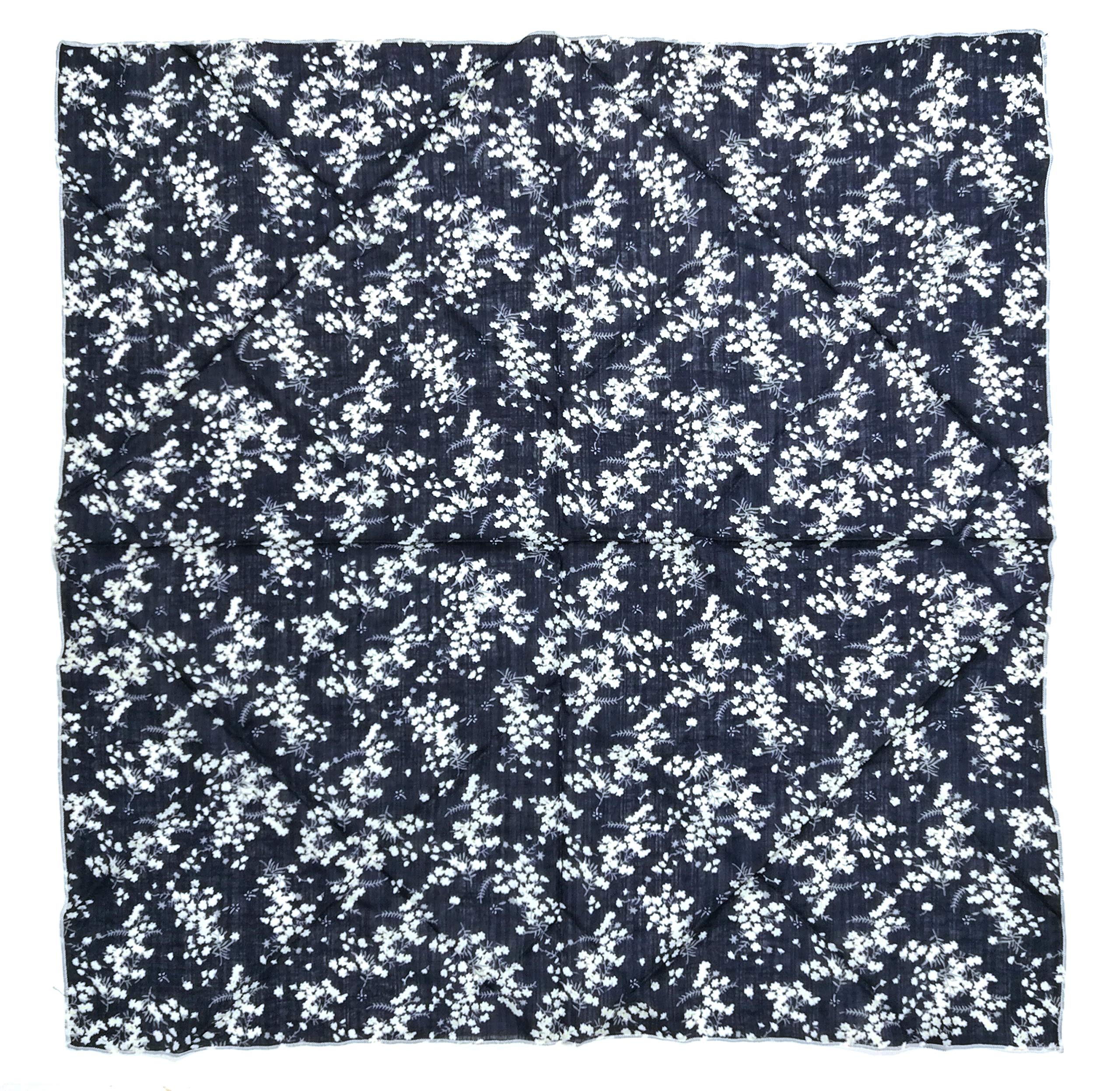 Shanlin Unisex Cotton Square Scarf Bandanas 22x22 inch