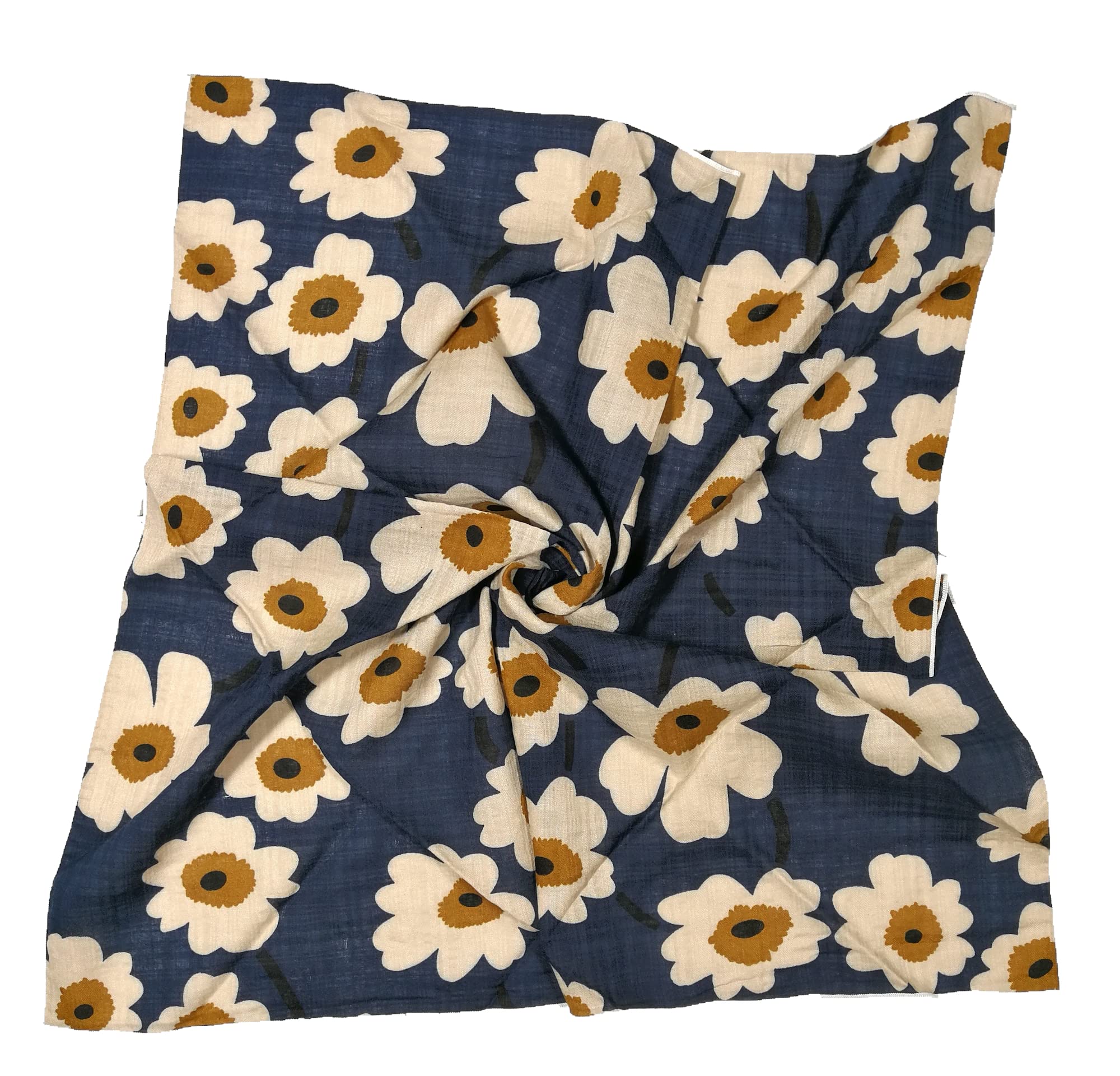 Shanlin Unisex Floral Cotton Bandanas 22x22 inch