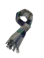 Shanlin 100% Cashmere Ultra Soft Solid & Plaid Scarf for Men & Women with Gift Box