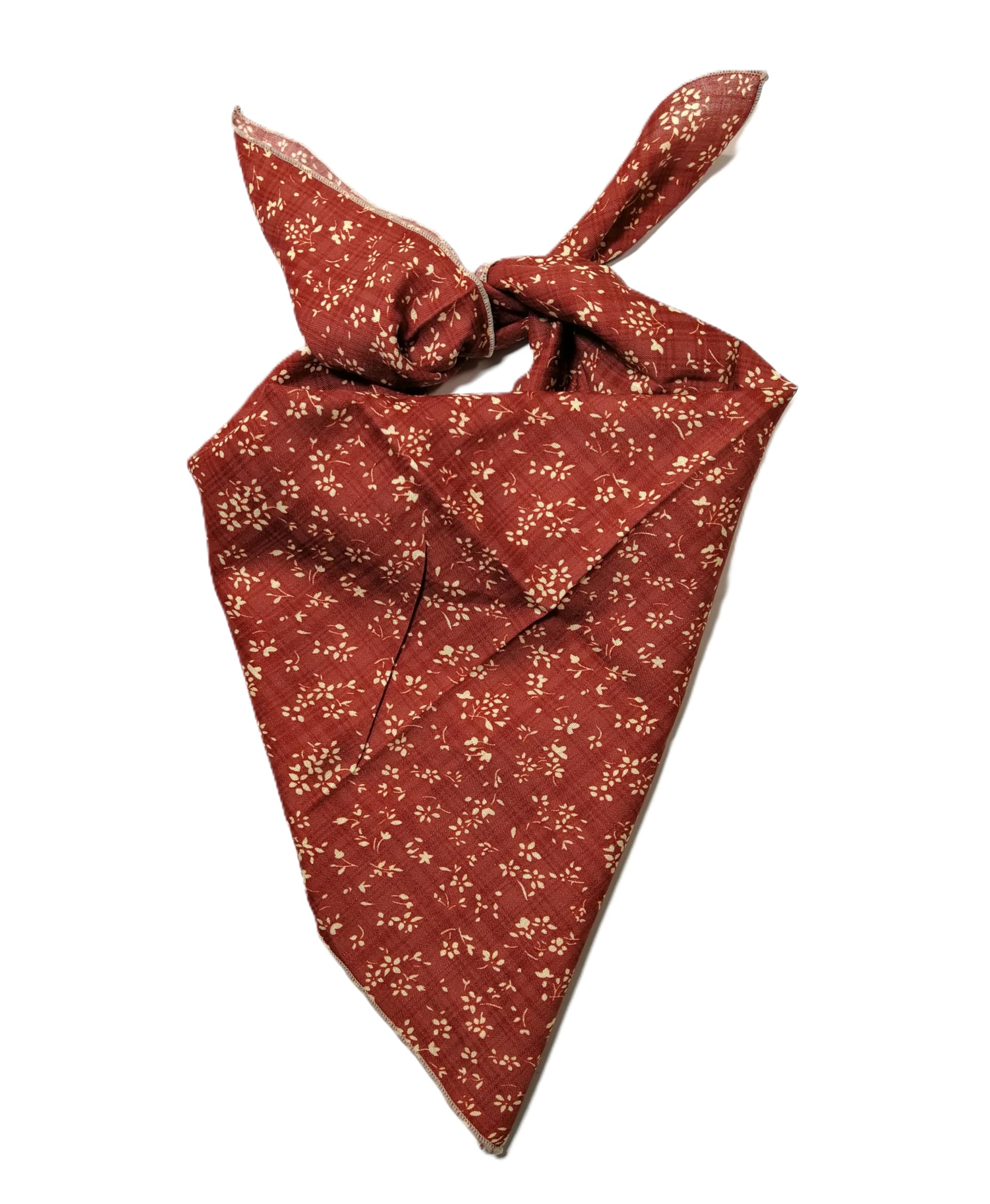 Shanlin Unisex Floral Cotton Square Scarf Bandanas 22x22 inch