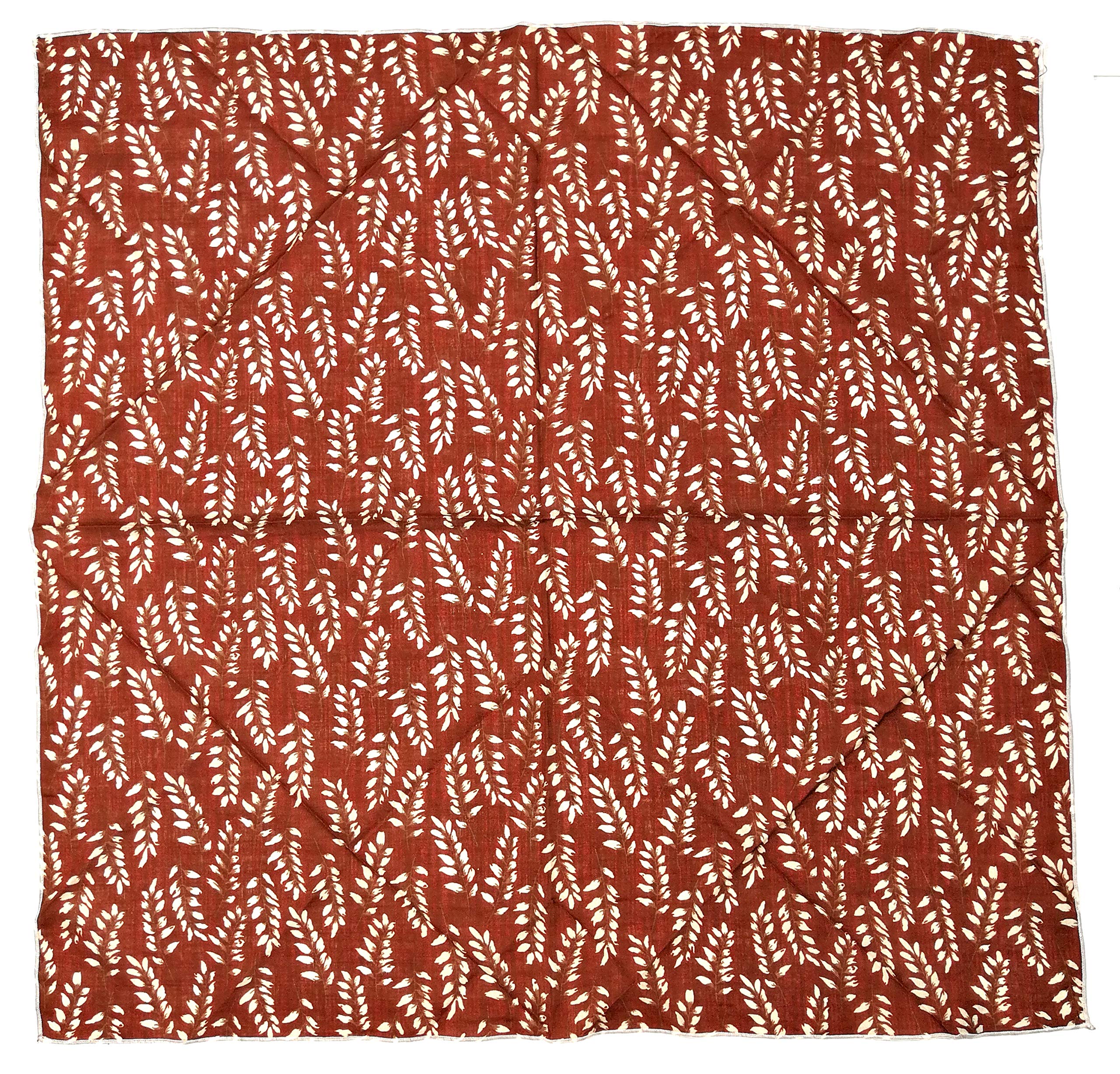 Shanlin Unisex Cotton Square Scarf Bandanas 22x22 inch