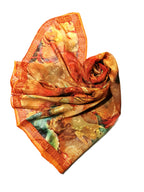Shanlin Elegant Semi-Transparent Jacquard Scarf – Soft Lightweight Wrap for Formal Events, 70x180cm