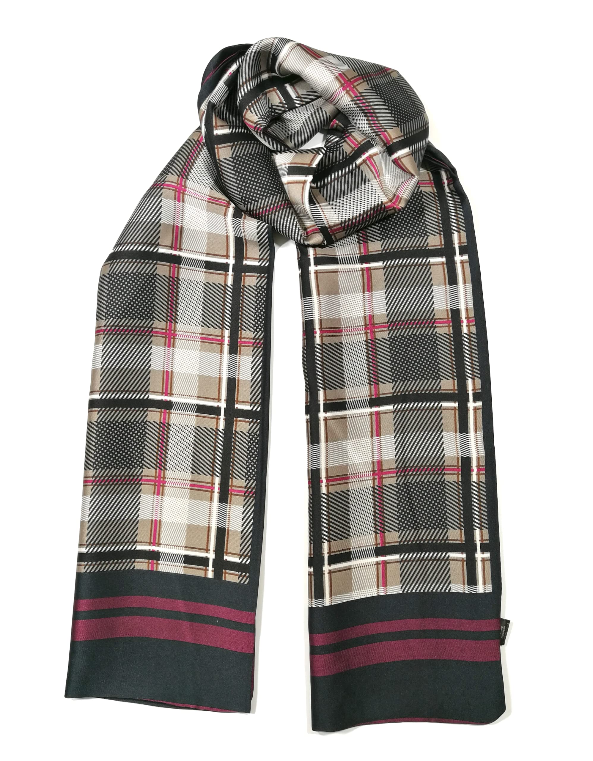 Shanlin Silk Feel Double-Layered Scarves for Men in Gift Box