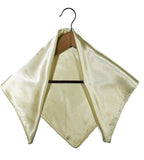 Shanlin Solid Color Silk Feel Satin Square Scarf Bandanas (23.5"X23.5")