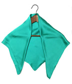 Shanlin Silk Feel Pattern Square Scarves 27" X 27"(Solid Color)