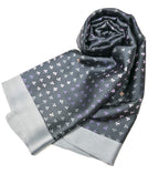 Shanlin Silk Feel Double-Layered Scarves for Men in Gift Box