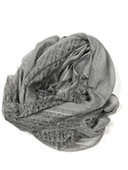 Shanlin Super Large Cotton Blend Lace Scarves for Women (76"x42")