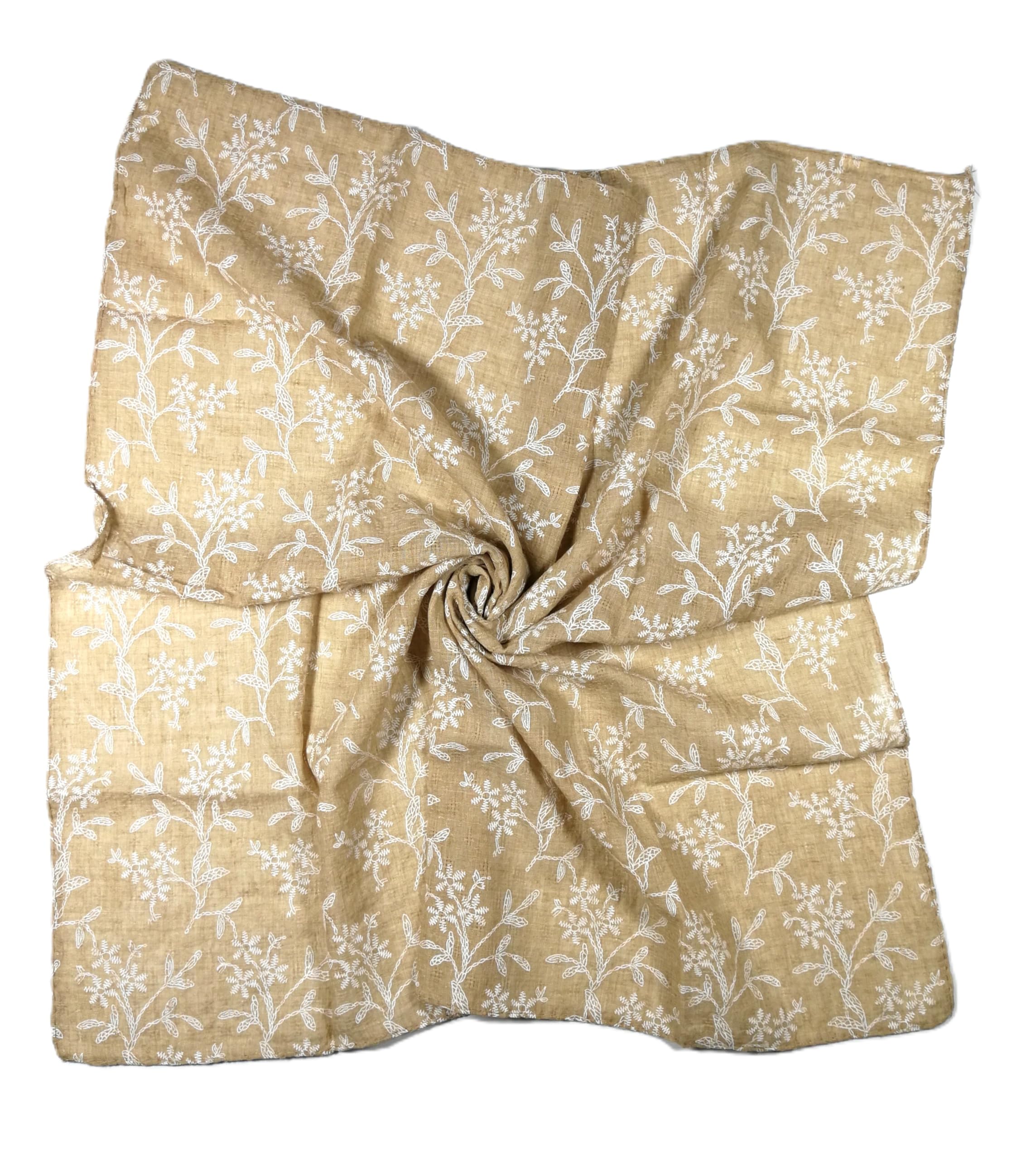 Shanlin Unisex Cotton Square Bandanas Scarves 24x24