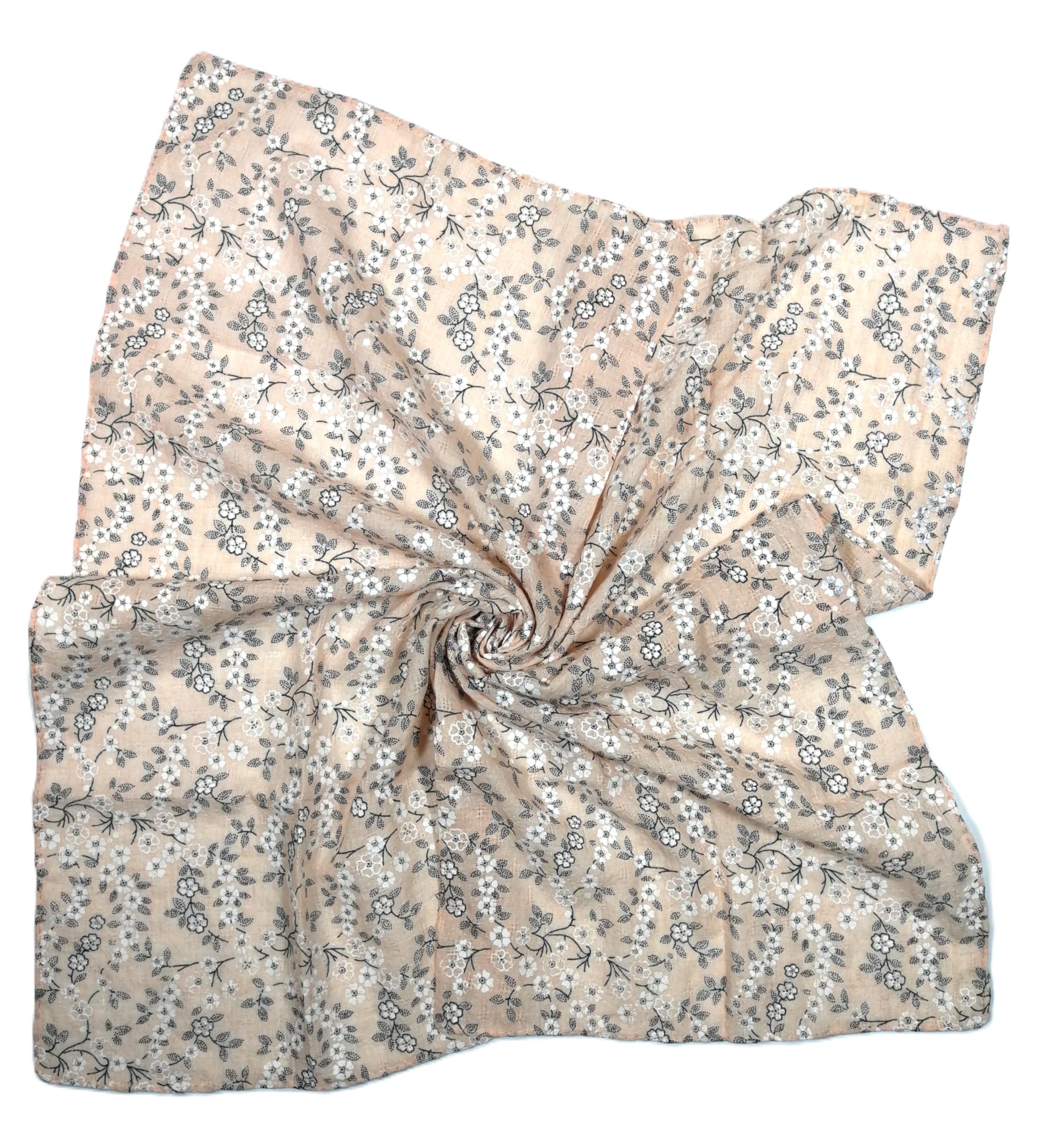 Shanlin Unisex Cotton Square Bandanas Scarves 24x24