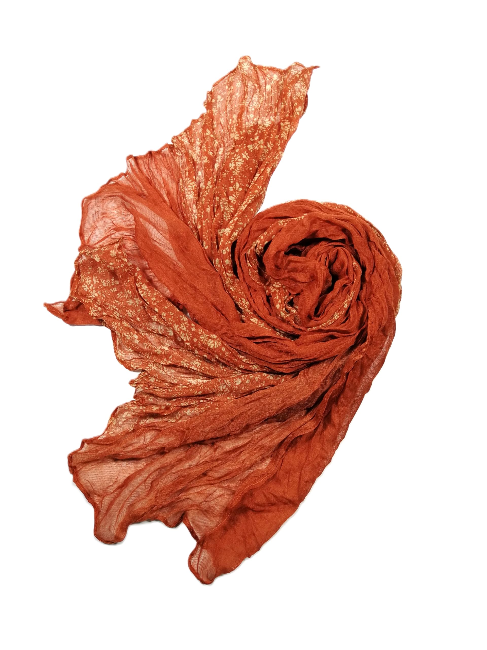 Shanlin Unisex Lightweight Floral & Pattern Scarves for Women – 185 x 90 cm