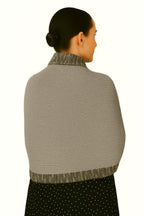 Shanlin Versatile Rainbow Hem Knit Cocoon Cardigan Sweater Shawl