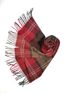 Shanlin 100% Cashmere Ultra Soft Solid & Plaid Scarf for Men & Women with Gift Box