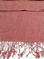 Shanlin Unisex Natural Color 100% Linen Scarves for Men and Women