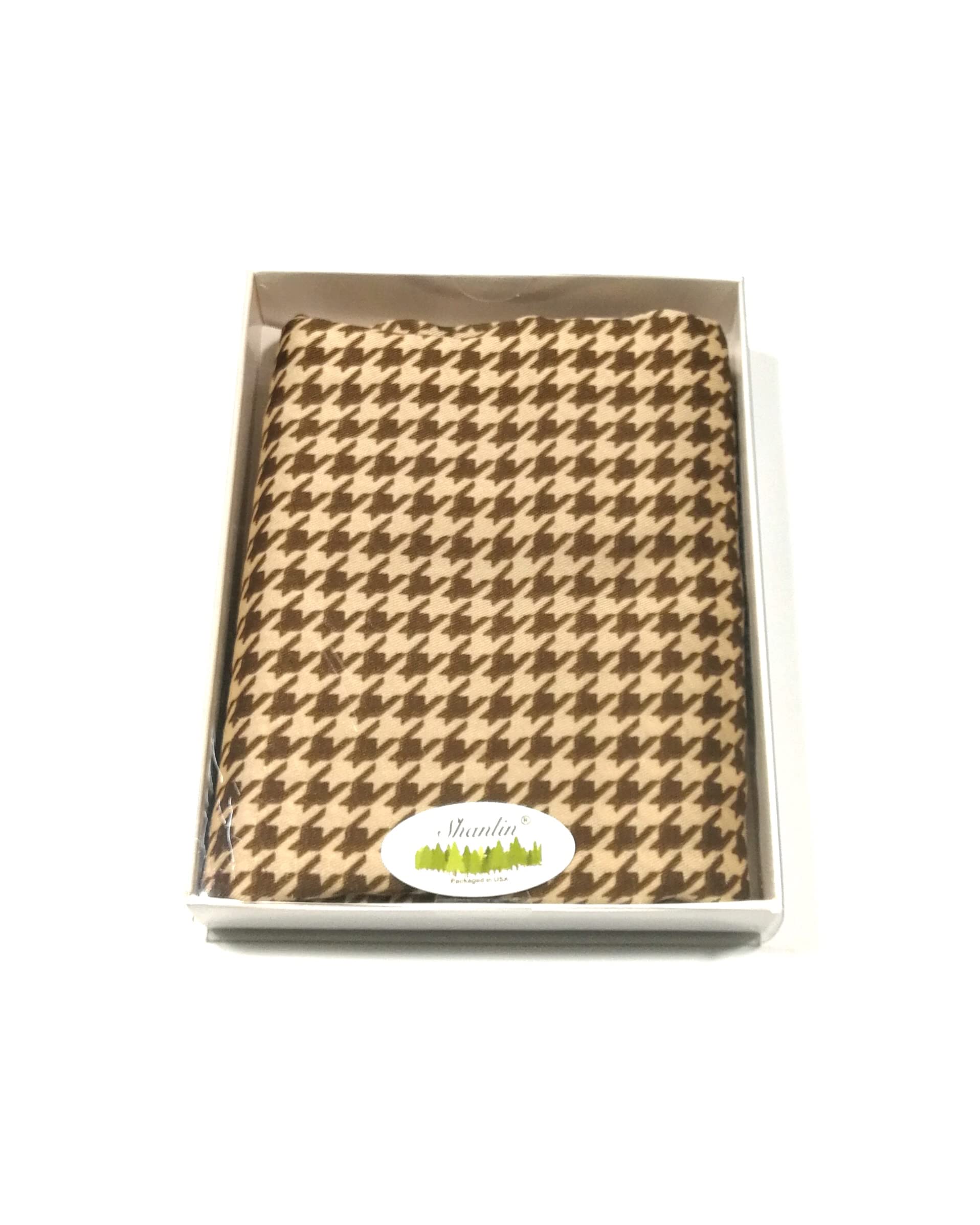 Shanlin Silk Feel Double-Layered Scarves for Men in Gift Box