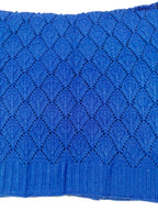 Shanlin Rhombus-Shaped Hollow Pattern Cocoon Cardigan Sweater Shawl