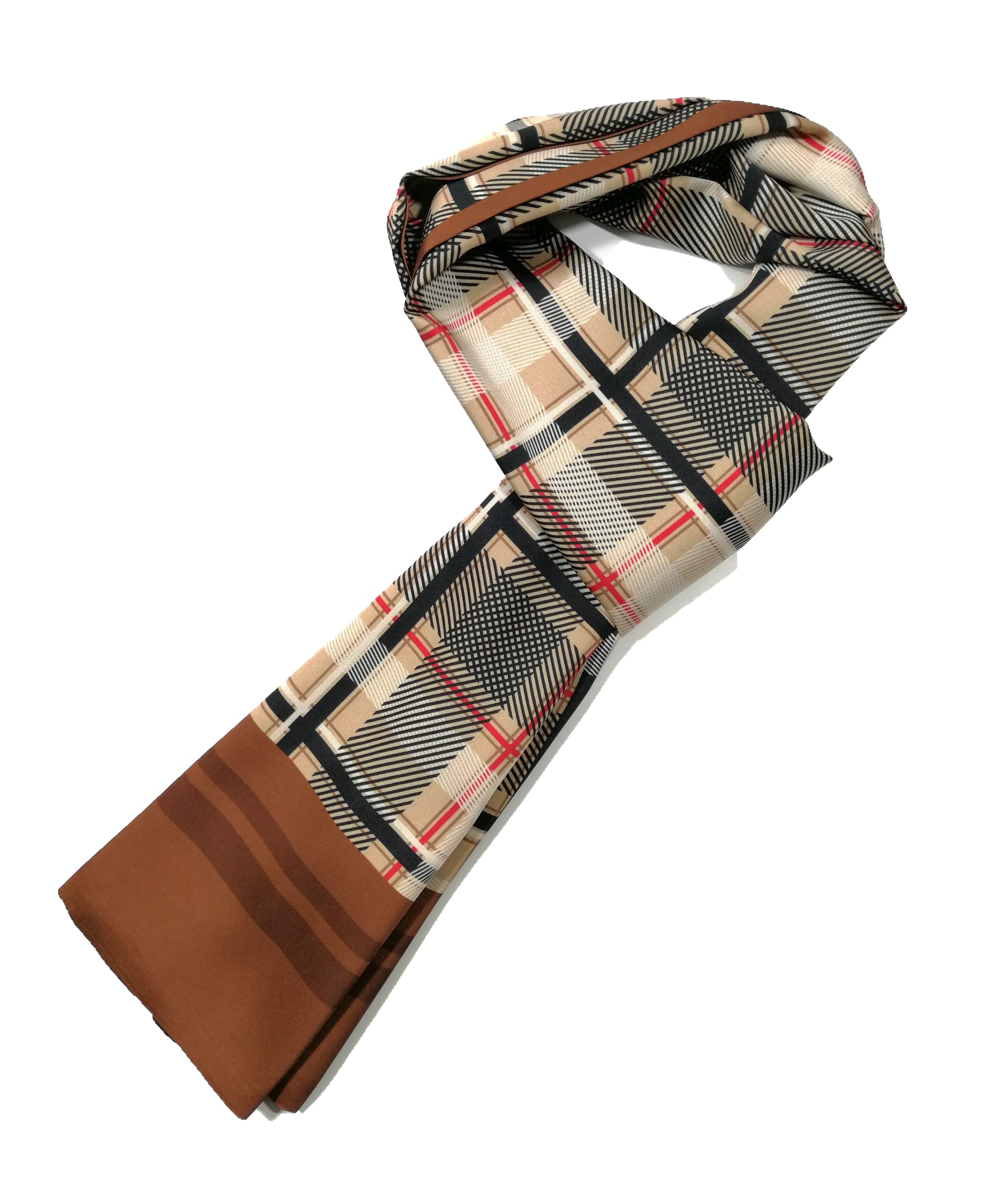 Shanlin Silk Feel Double-Layered Scarves for Men in Gift Box