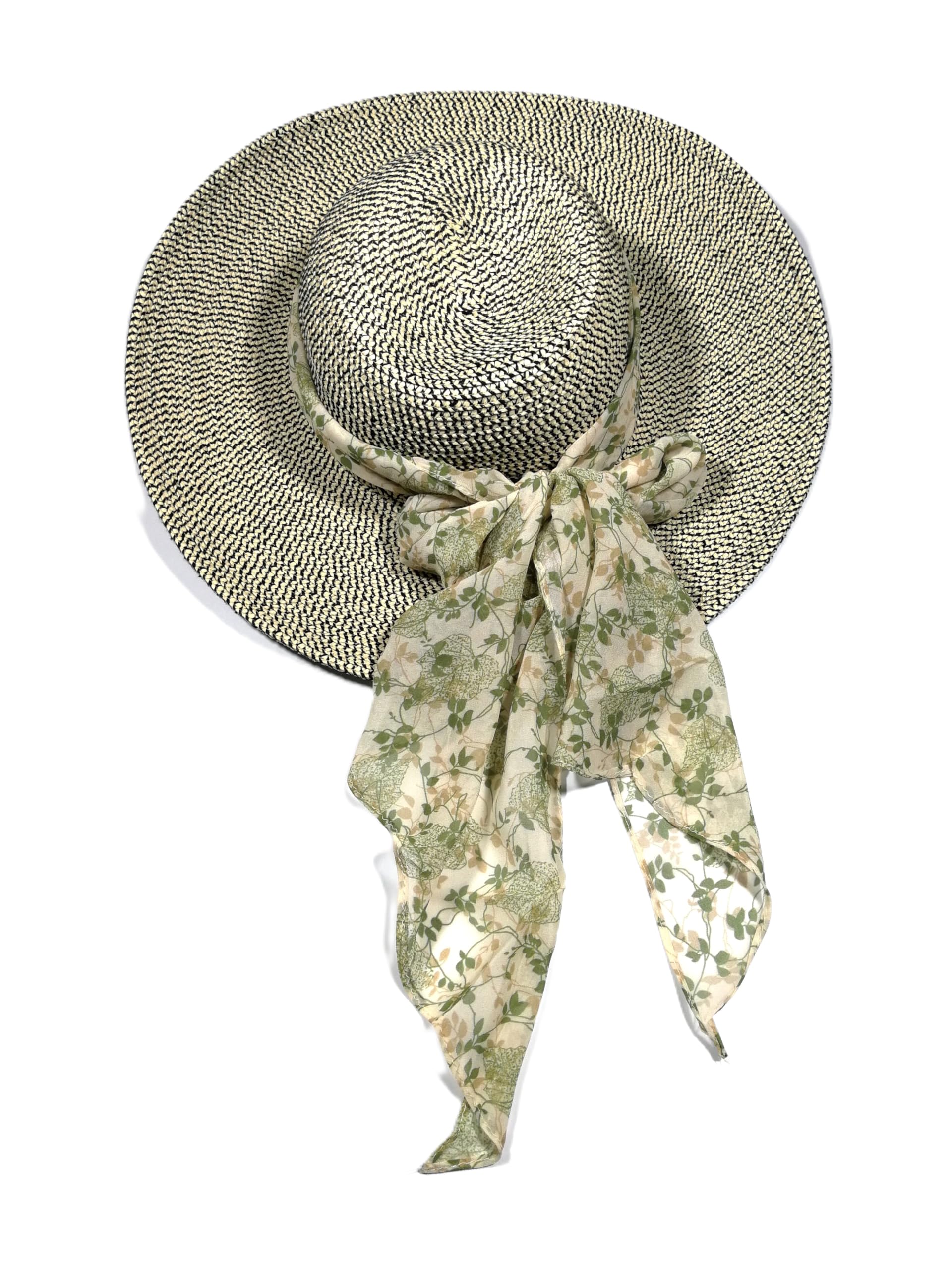 Shanlin Vintage Polka Dot Chiffon Skinny Scarf – Lightweight Retro Long Ribbon for Neck, Hair, Hat