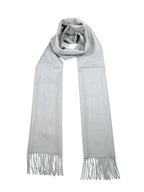 Shanlin 100% Cashmere Ultra Soft Solid & Plaid Scarf for Men & Women with Gift Box