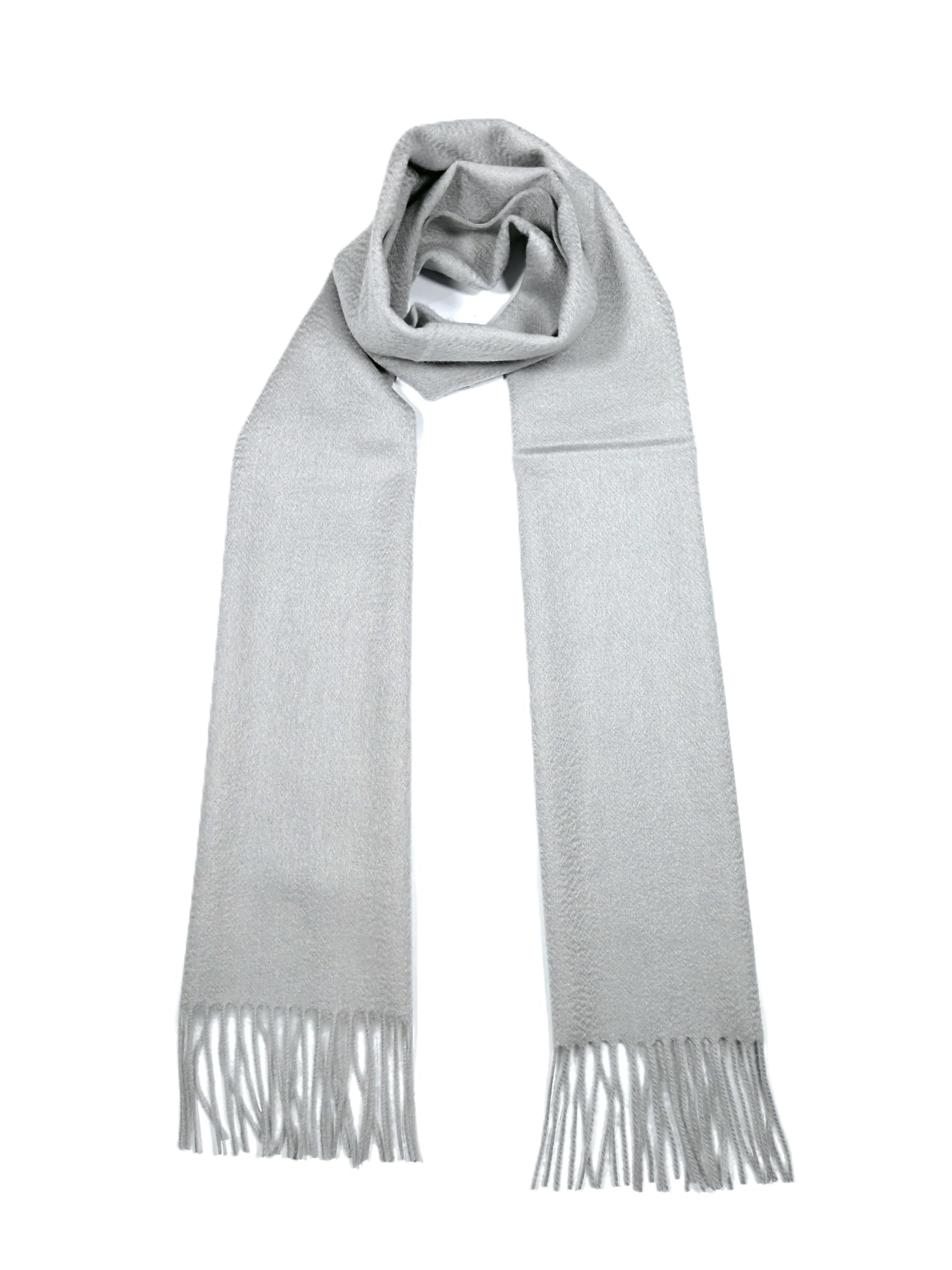 Shanlin 100% Cashmere Ultra Soft Solid & Plaid Scarf for Men & Women with Gift Box