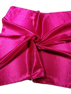 Shanlin Solid Color Silk Feel Satin Square Scarf Bandanas (23.5"X23.5")