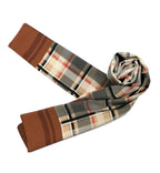 Shanlin Silk Feel Double-Layered Scarves for Men in Gift Box