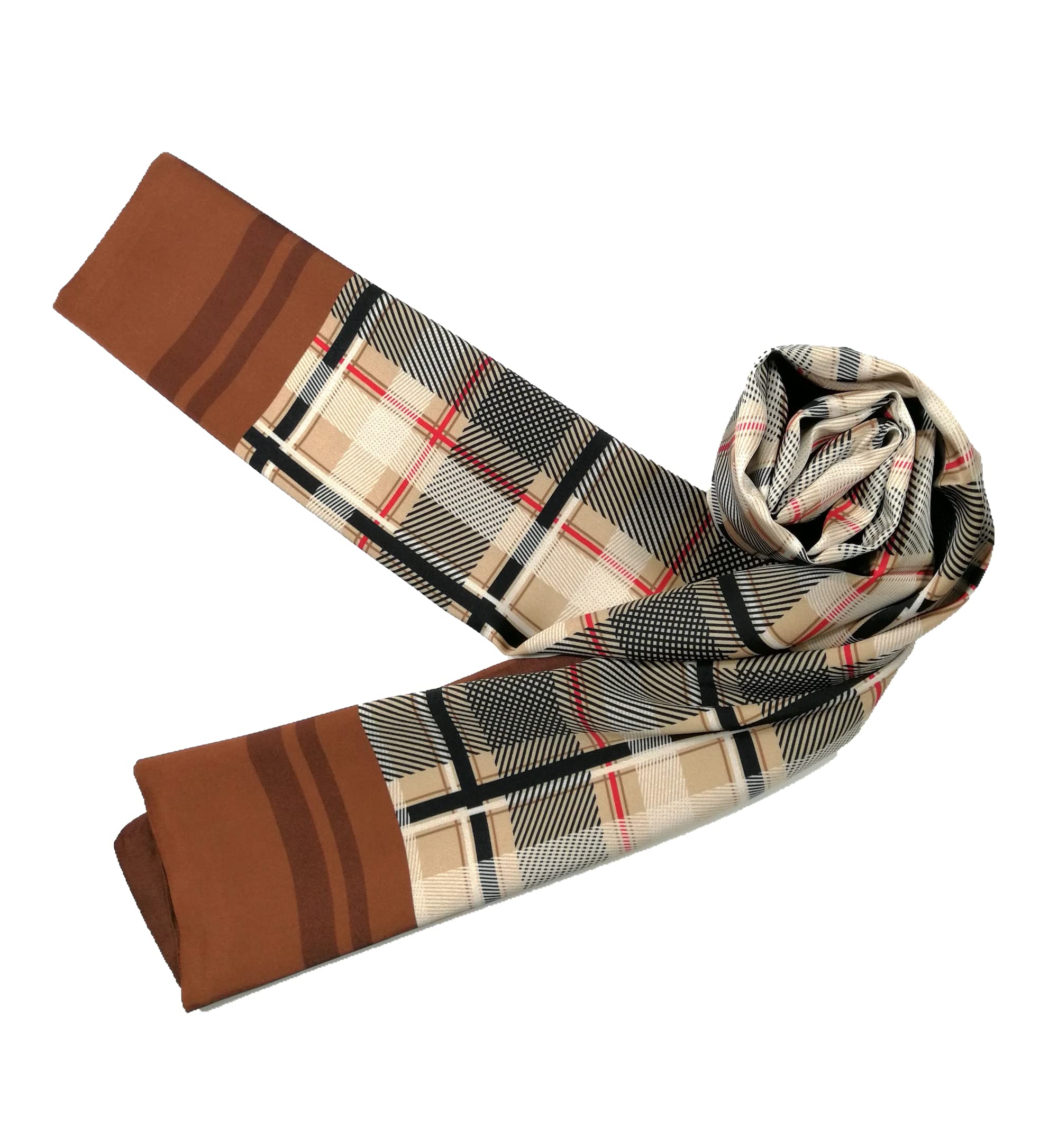 Shanlin Silk Feel Double-Layered Scarves for Men in Gift Box