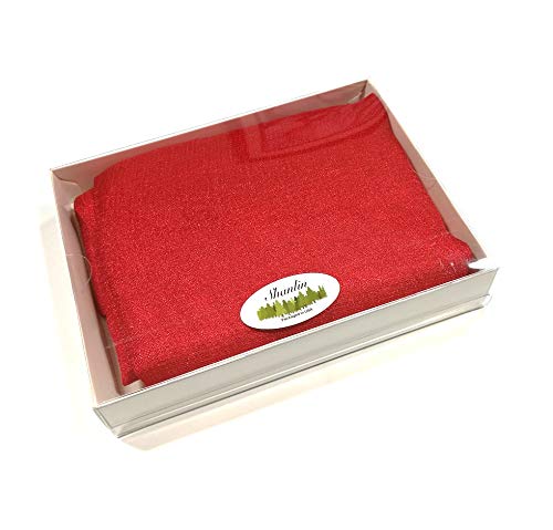 Shanlin Solid Color Silk Feel Long Scarves