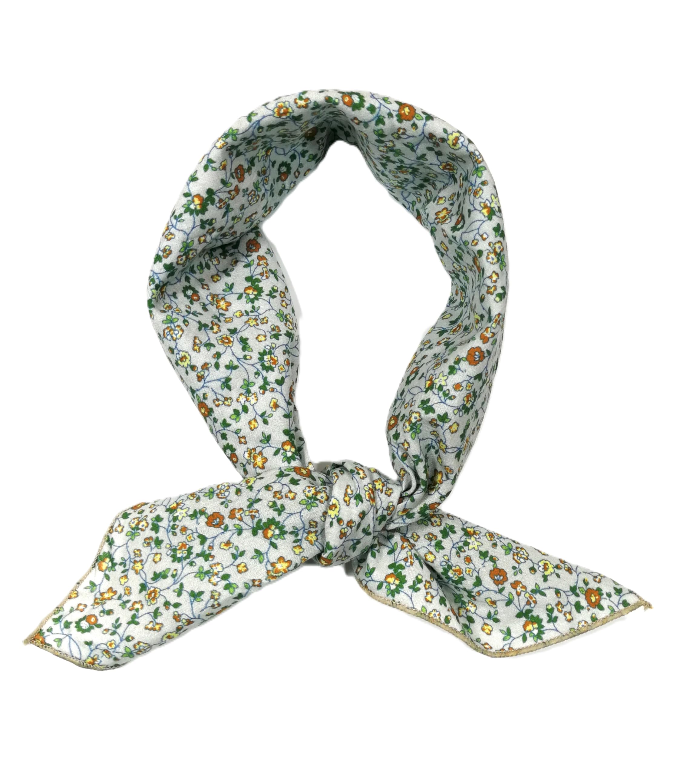 Shanlin Unisex Floral Cotton Square Scarf Bandanas 22x22 inch