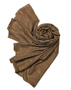 Shanlin Floral Pattern Solid Color Long Scarves for Women