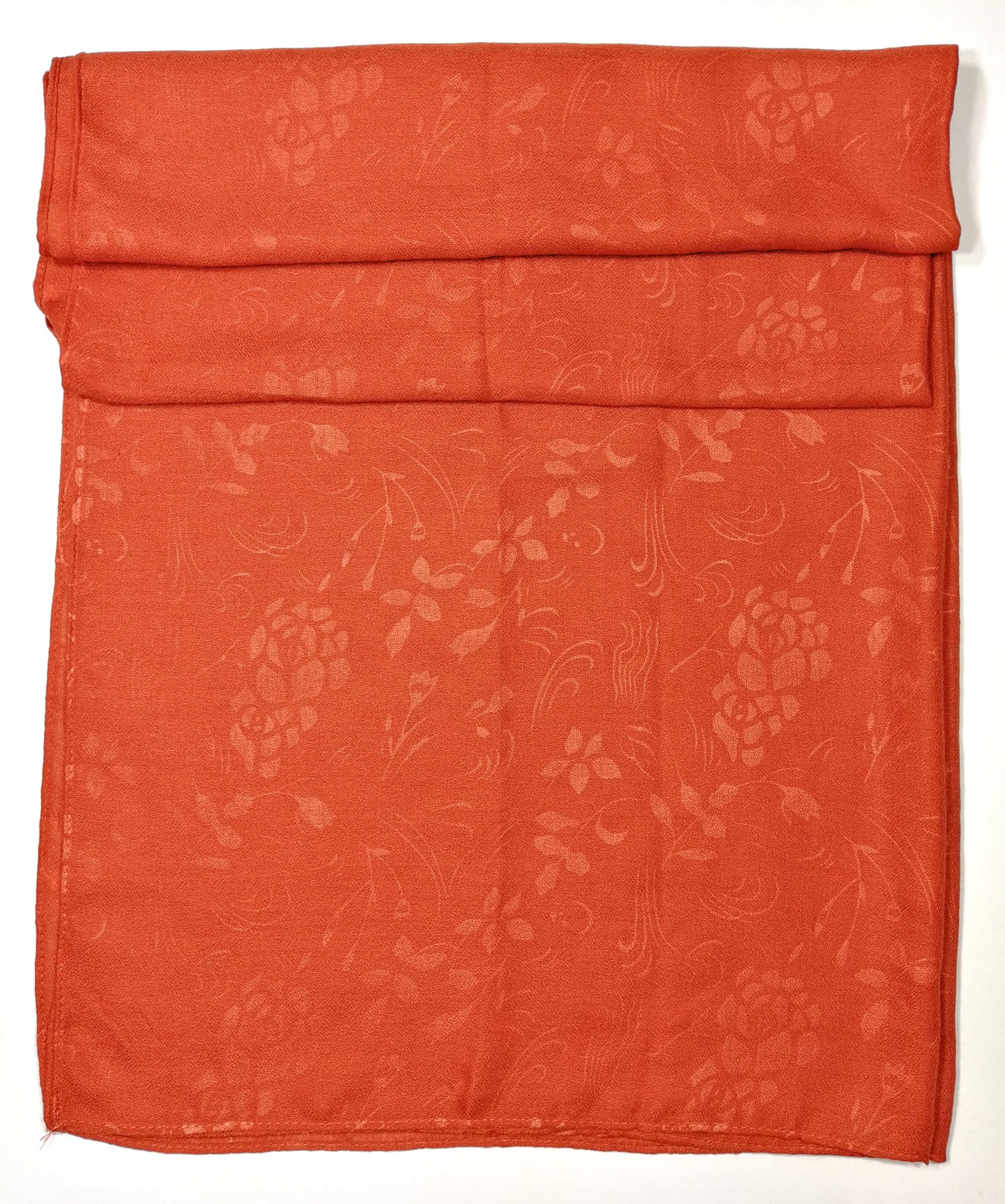 Shanlin Floral Pattern Solid Color Long Scarves for Women