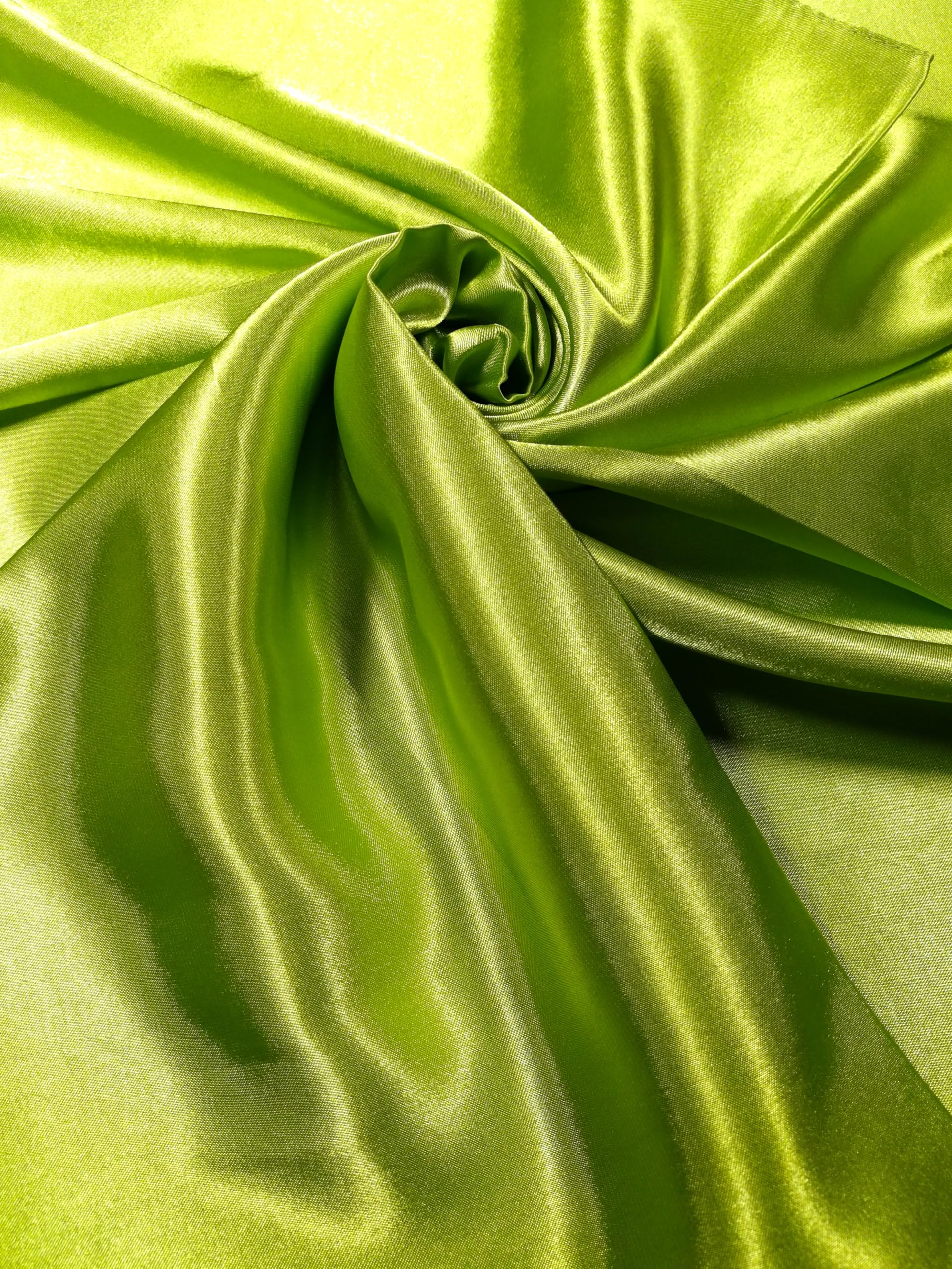 Shanlin Solid Color Silk Feel Satin Square Scarf Bandanas (23.5"X23.5")