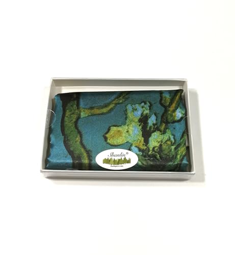 Shanlin Large Square Satin Scarves in Gift Box (35" X 35")