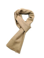 Shanlin Unisex 100% Cashmere Wool Solid Color Scarves for Men and Women