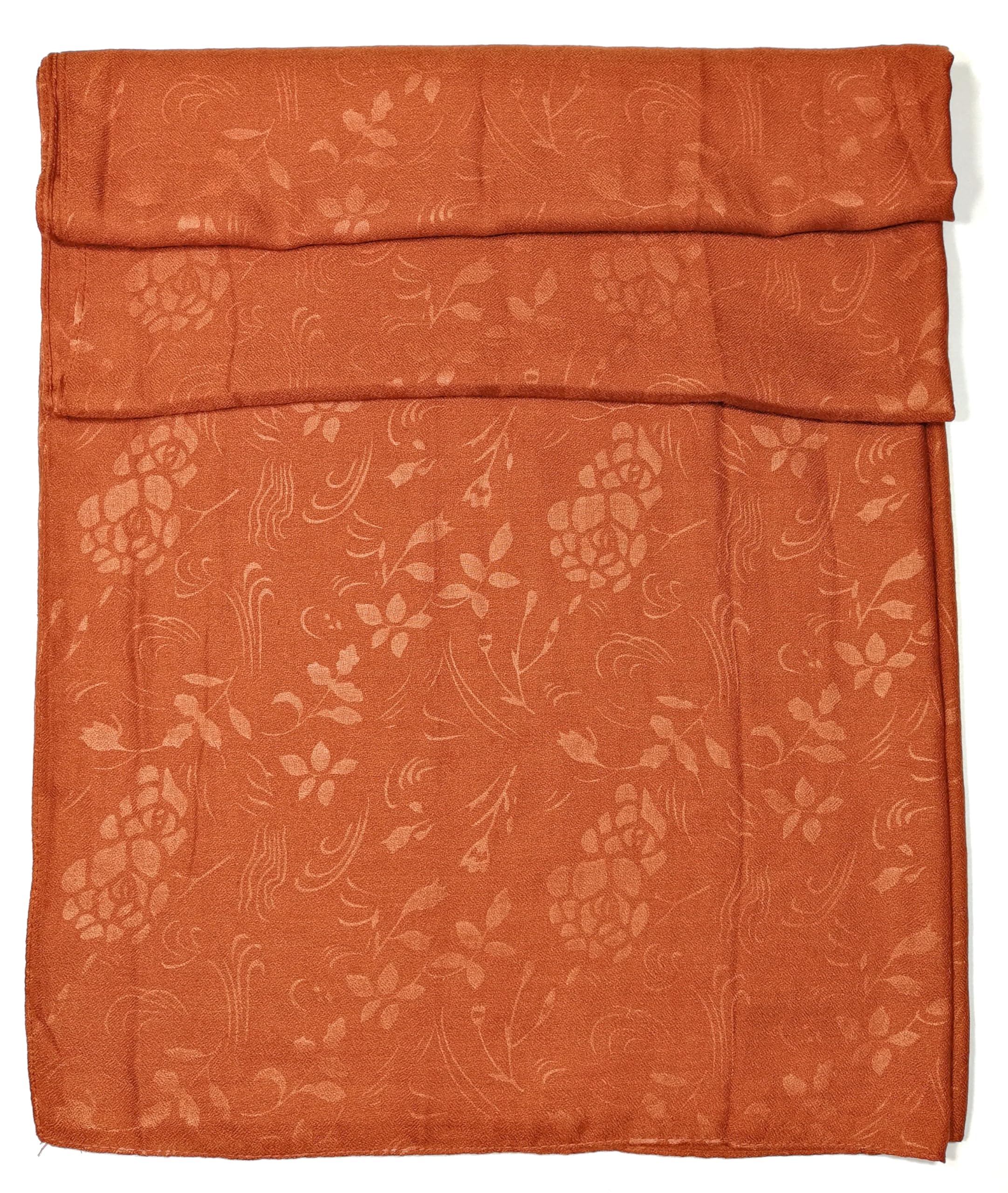 Shanlin Floral Pattern Solid Color Long Scarves for Women