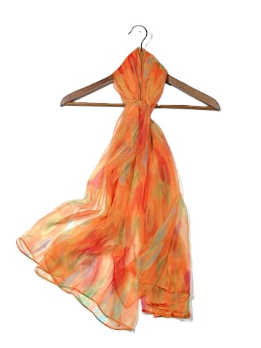 Shanlin Mulberry Silk Long Scarves in Gift Box (65"x39.5")