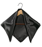 Shanlin Solid Color Silk Feel Satin Square Scarf Bandanas (23.5"X23.5")