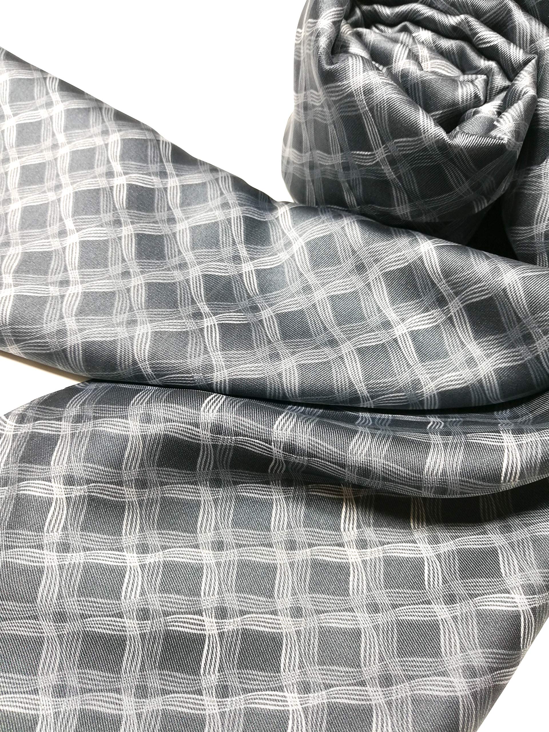 Shanlin Silk Feel Double-Layered Scarves for Men in Gift Box
