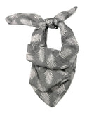 Shanlin Unisex Cotton Square Bandanas Scarves 24x24 (Leaf Pattern)