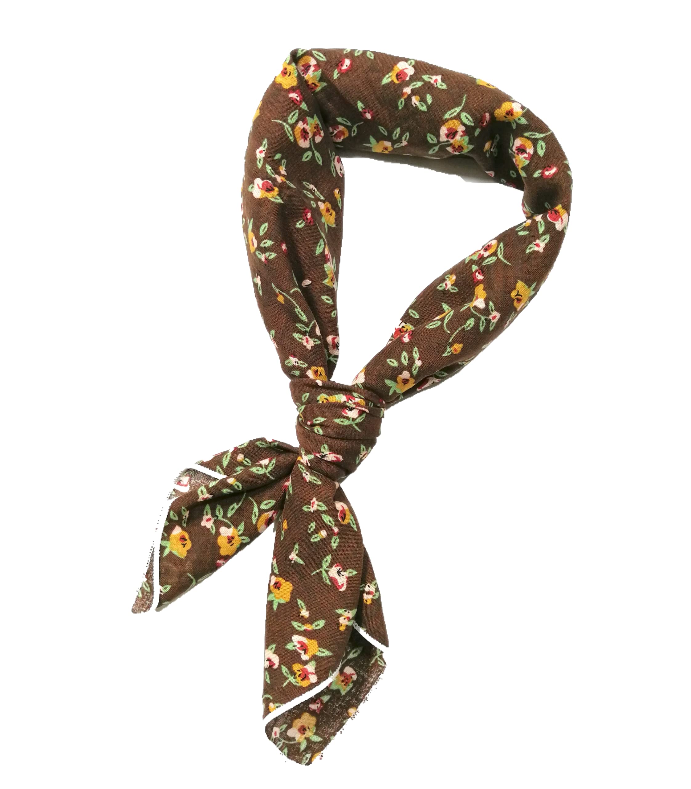 Shanlin Unisex Floral Cotton Bandanas 22x22 inch