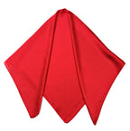 Shanlin Silk Feel Pattern Square Scarves 27" X 27"(Solid Color)