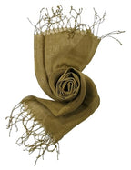 Shanlin Unisex 100% Linen Scarves for Men and Women (71"x22")