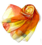 Shanlin Super Large Silk Feel Floral Scarves for Women in Gift Box
