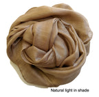 Shanlin Solid Color Silk Feel Long Scarves
