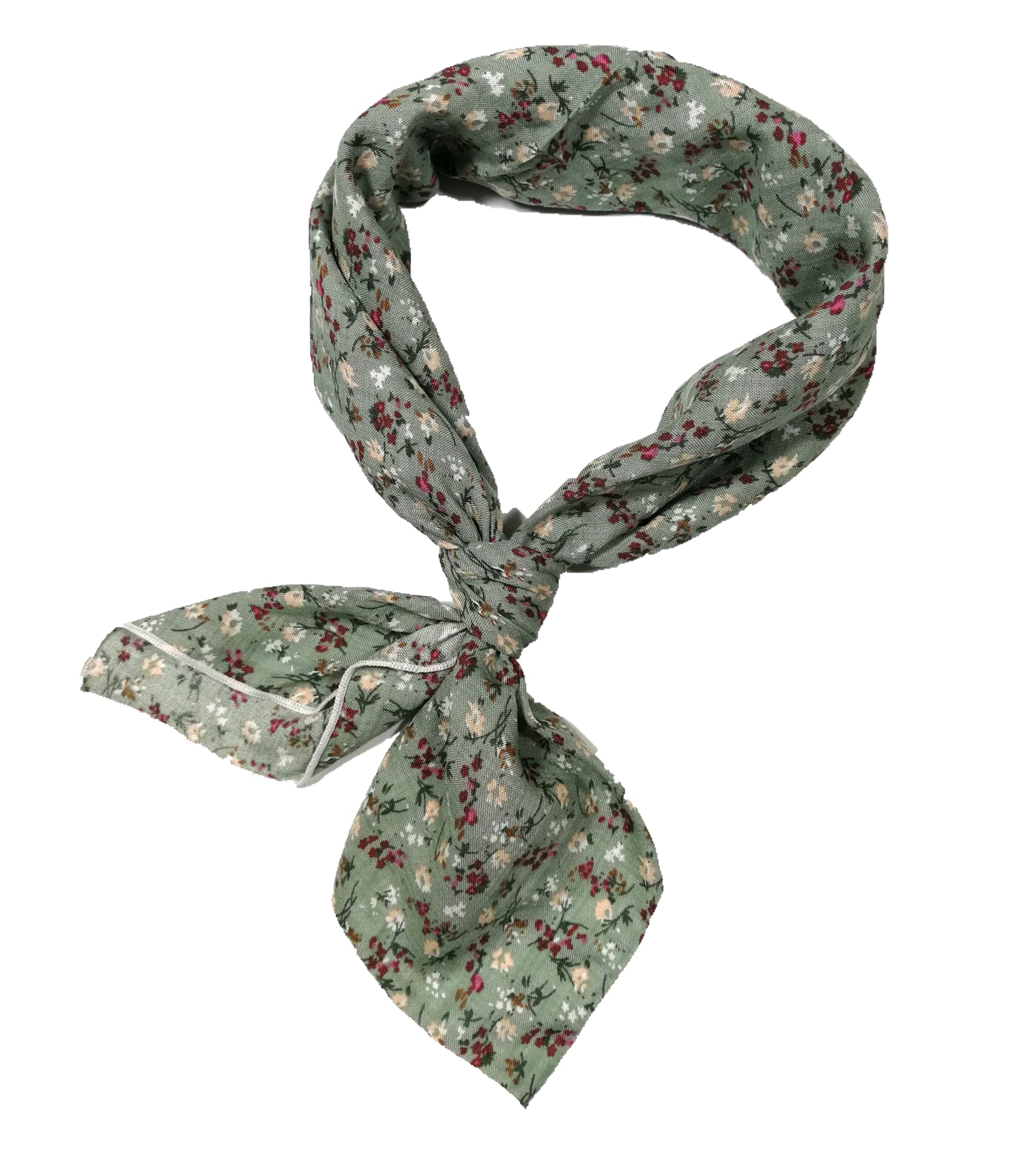 Shanlin Unisex Floral Cotton Bandanas 22x22 inch