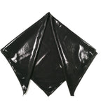 Shanlin Metallic Headscarf Futuristic Galaxy-Inspired Wrap Y2K Bandana Hip Hop Square Scarf for Women & Men