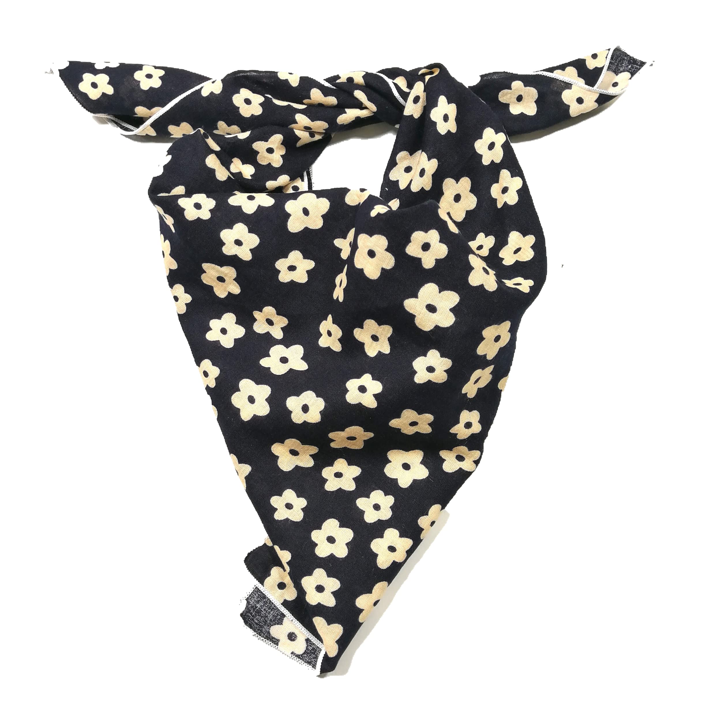 Shanlin Unisex Floral Cotton Bandanas 22x22 inch